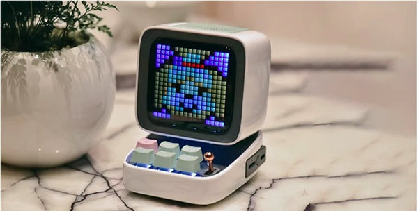 divoom ditoo multifunctional pixel art bluetooth speaker