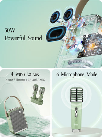 Divoom Songbird-HQ Portable Karaoke Bluetooth Speaker