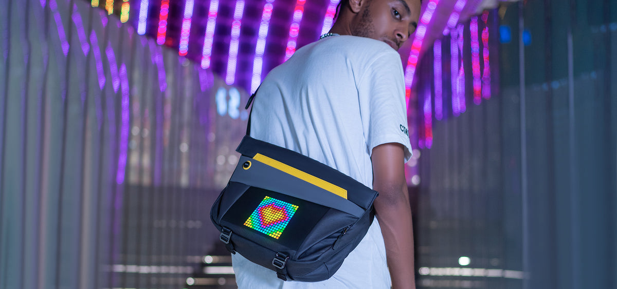 Divoom Sling Bag-V Pixel Art LED Sling Bag