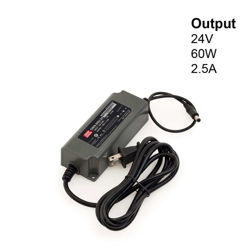 Mean Well OWA-60U-24 Non-Dimmable Constant Current + Constant Voltage LED Driver with Universal Input Voltage