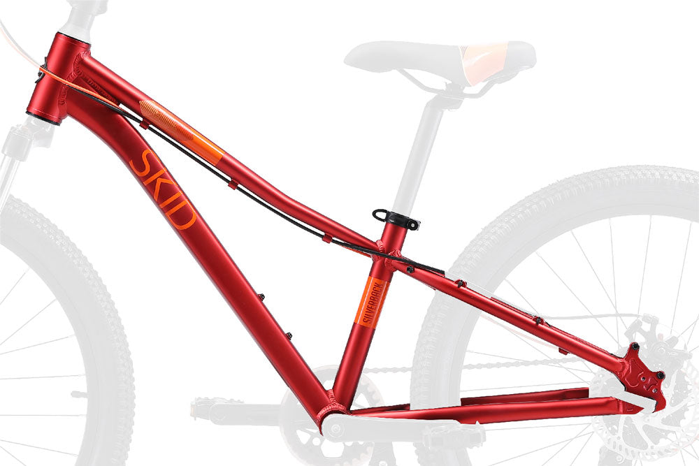 silverback skid 24 d se suspension kids bike first bicycle