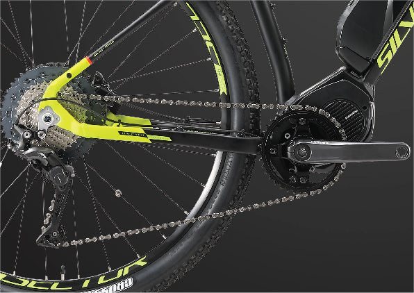 S-Electro Comp SE q-factor drivetain