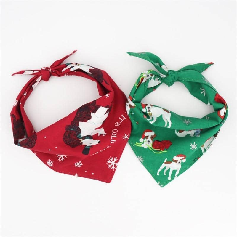 festive dog bandana