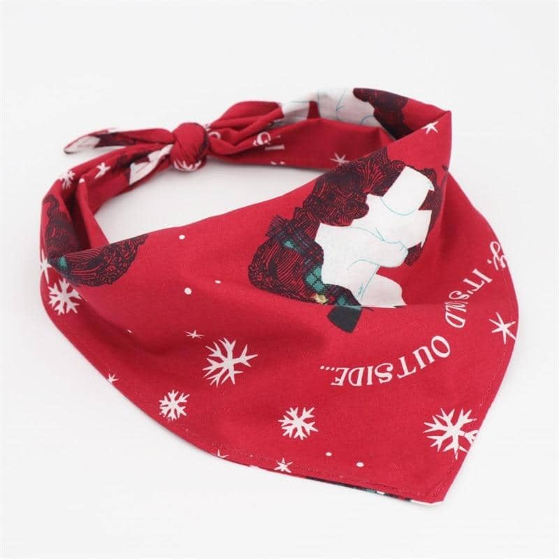 festive dog bandana