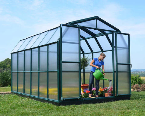 Grand Gardener Polycarbonate Greenhouse - Grizzly Shelter Ltd.