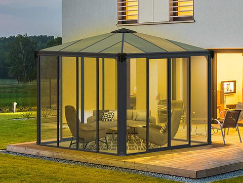 Ledro Enclosed Gazebo