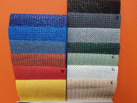 Shade Mesh Colour Options - GrizzlyShelter.ca