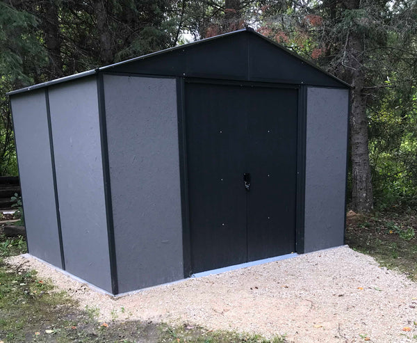 Steel and Wood Storage Shed - IronWood
