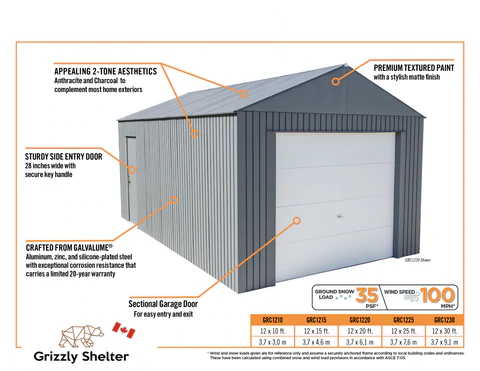 Steel Garage Shed