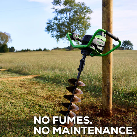 Greenworks Electric Auger - No Fumes, No Maintenance - Grizzly Shelter Ltd.