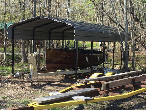 Arrow Steel Carport Boat Shelter