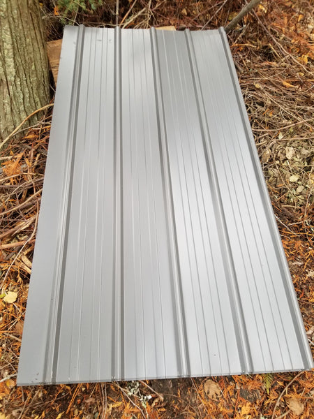 Charcoal Galvanized Steel Roofing