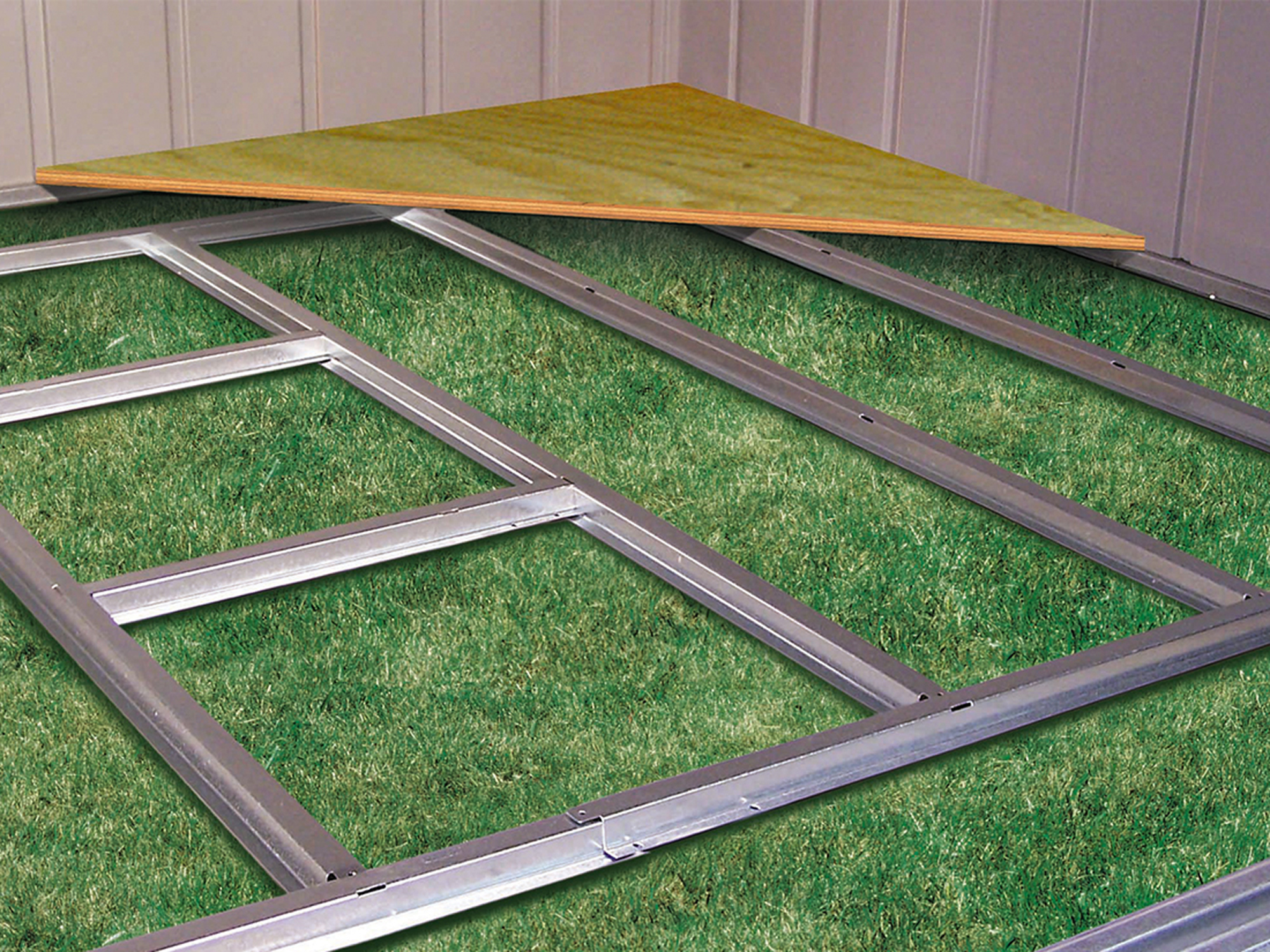 arrow shed floor frame kit – grizzly shelter ltd.