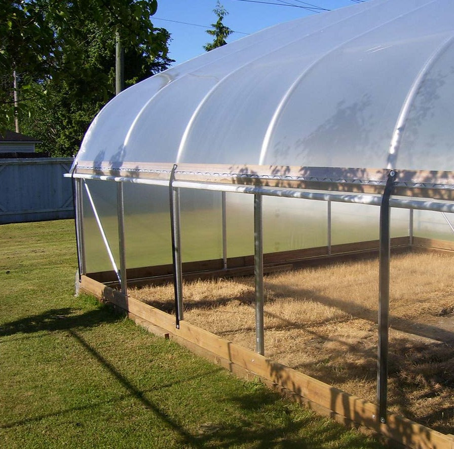 Custom High Tunnel Coldframe Greenhouse – Grizzly Shelter Ltd.