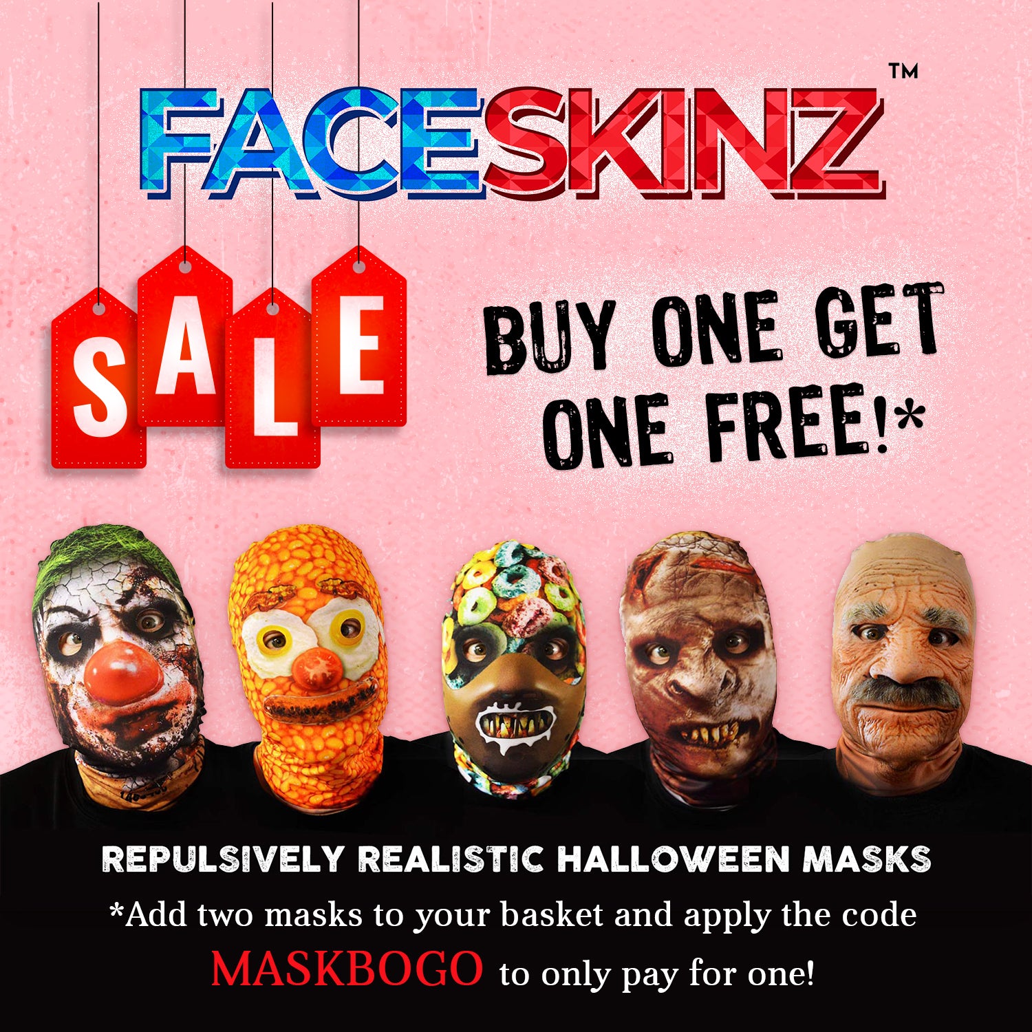 Halloween Masks FaceSkinz