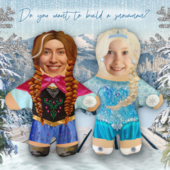 Frozen Elsa & Anna Personalised Dolls - Mini Me 