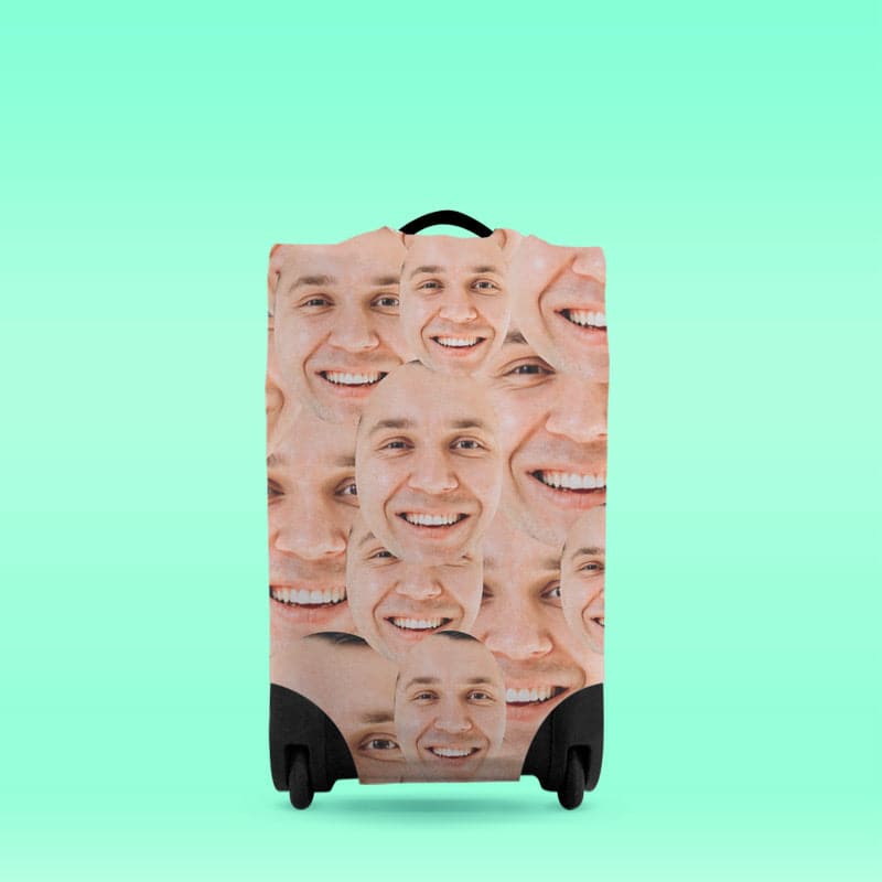 personalised suitcase covers