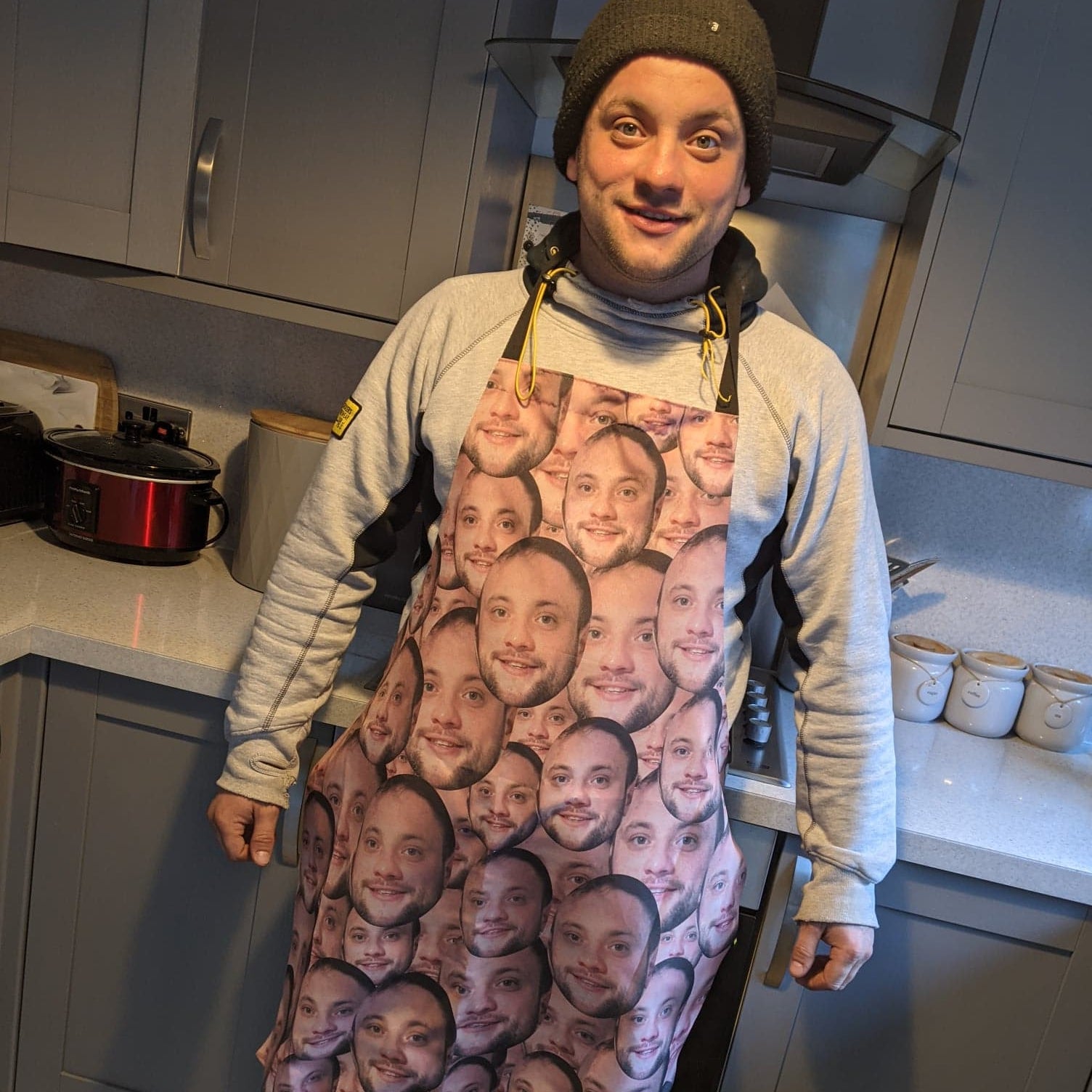 Personalised Face All Over Apron