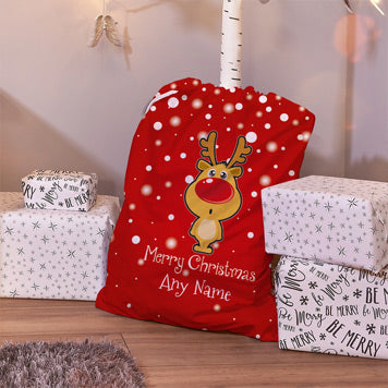 Personalised Christmas Santa Sacks