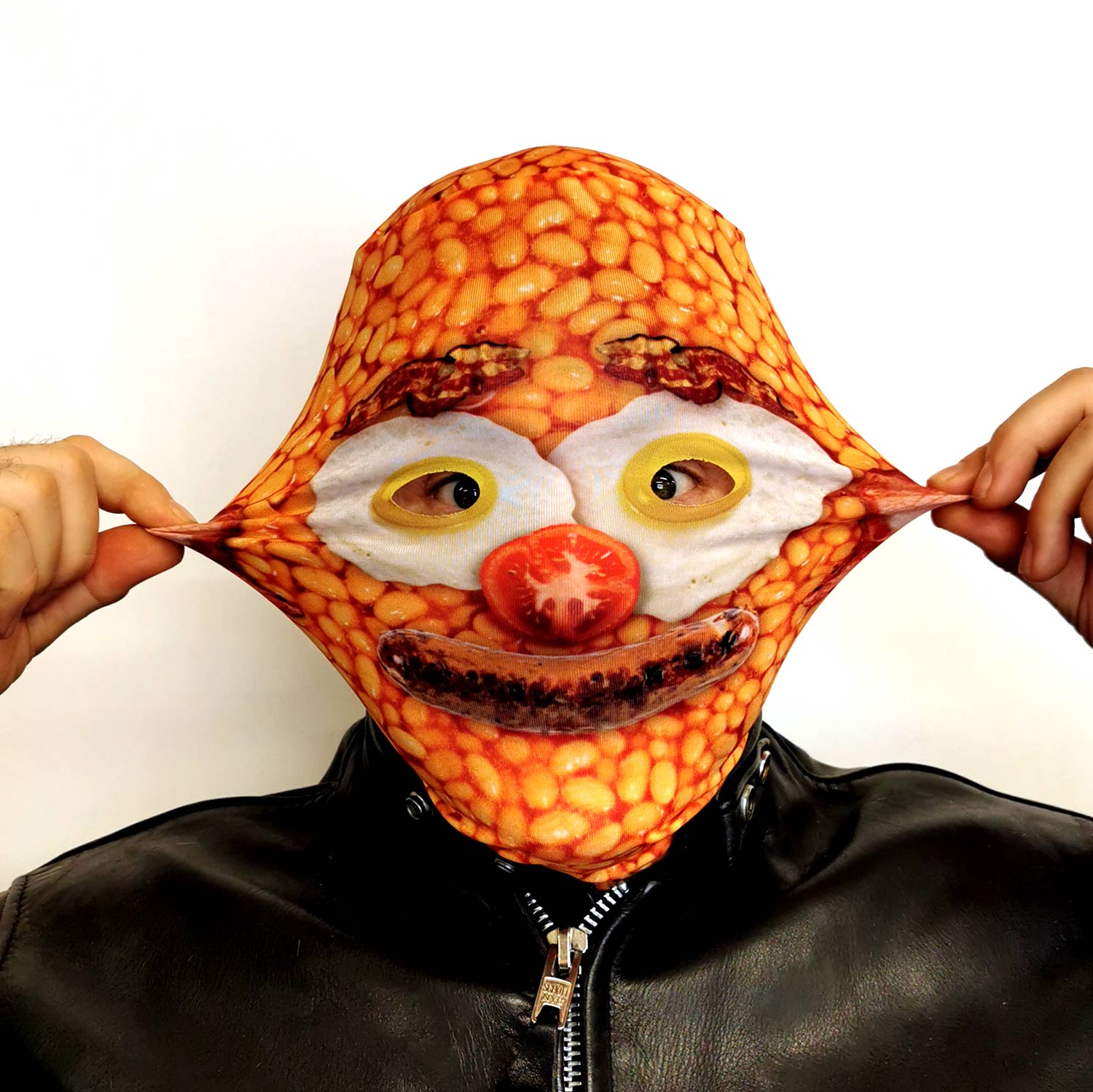 Fry Up Breakfast Halloween Mask