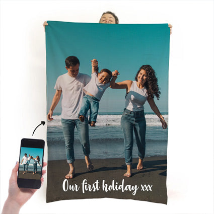 create a custom beach towel