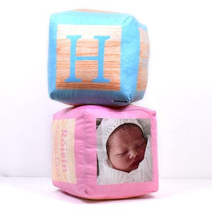 Personalised Photo Soft Cube Cushion