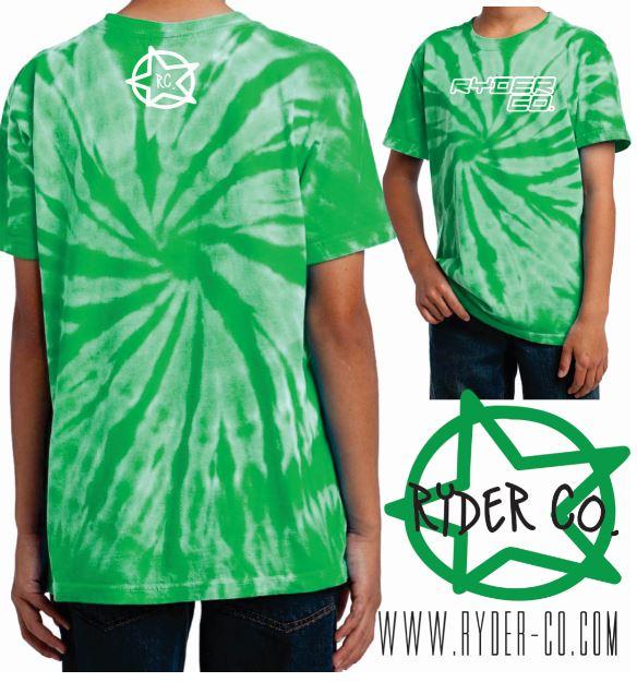 Ryder Co. ADULTS Tie Dye - Green