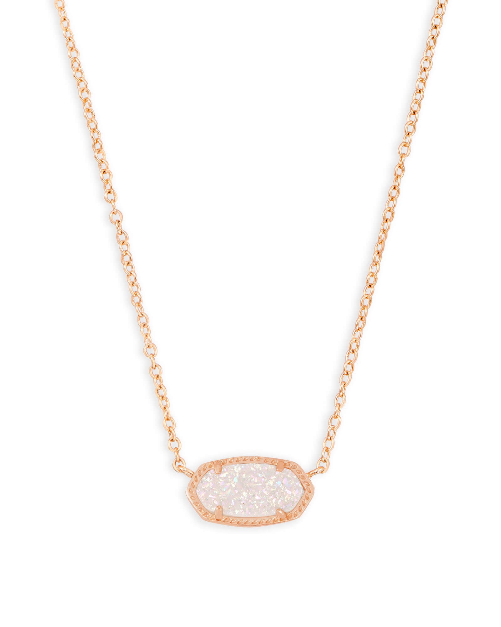 rose gold pendant necklace