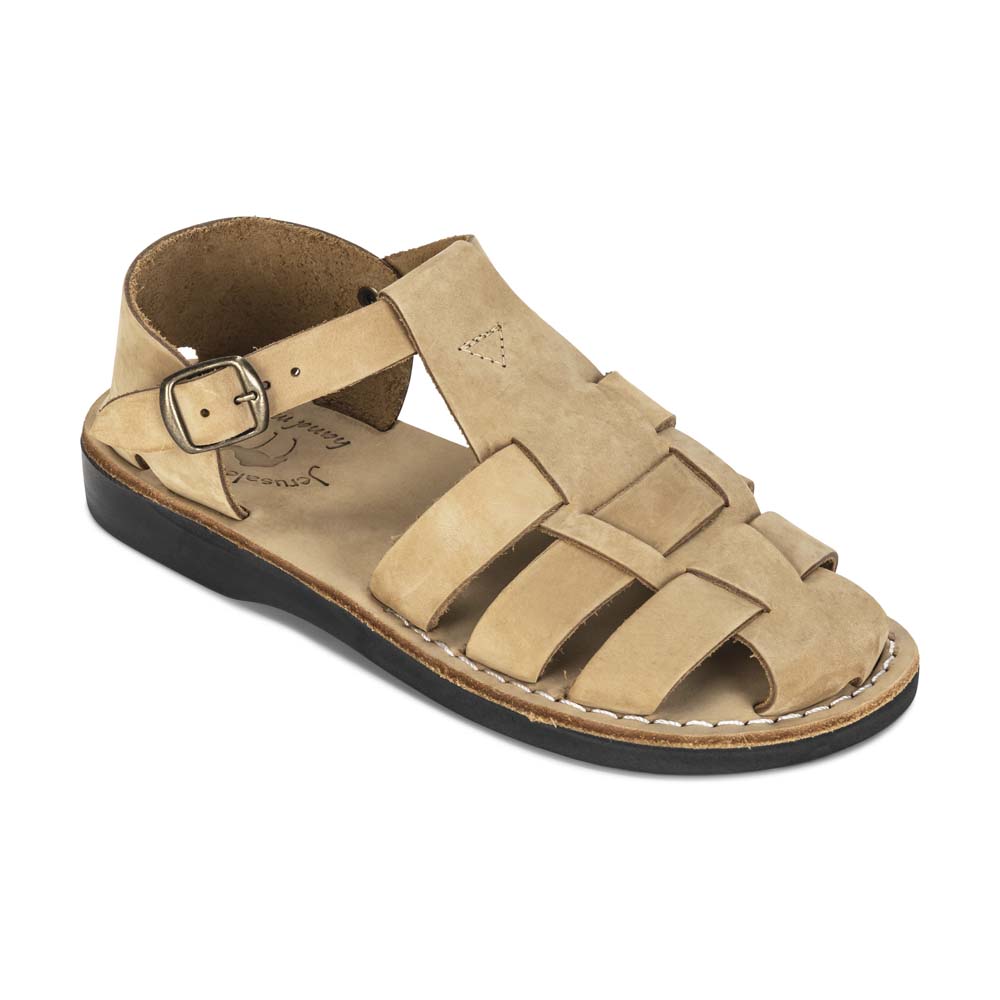 Woodland Men Camel Brown Solid Leather Sandals - Price History