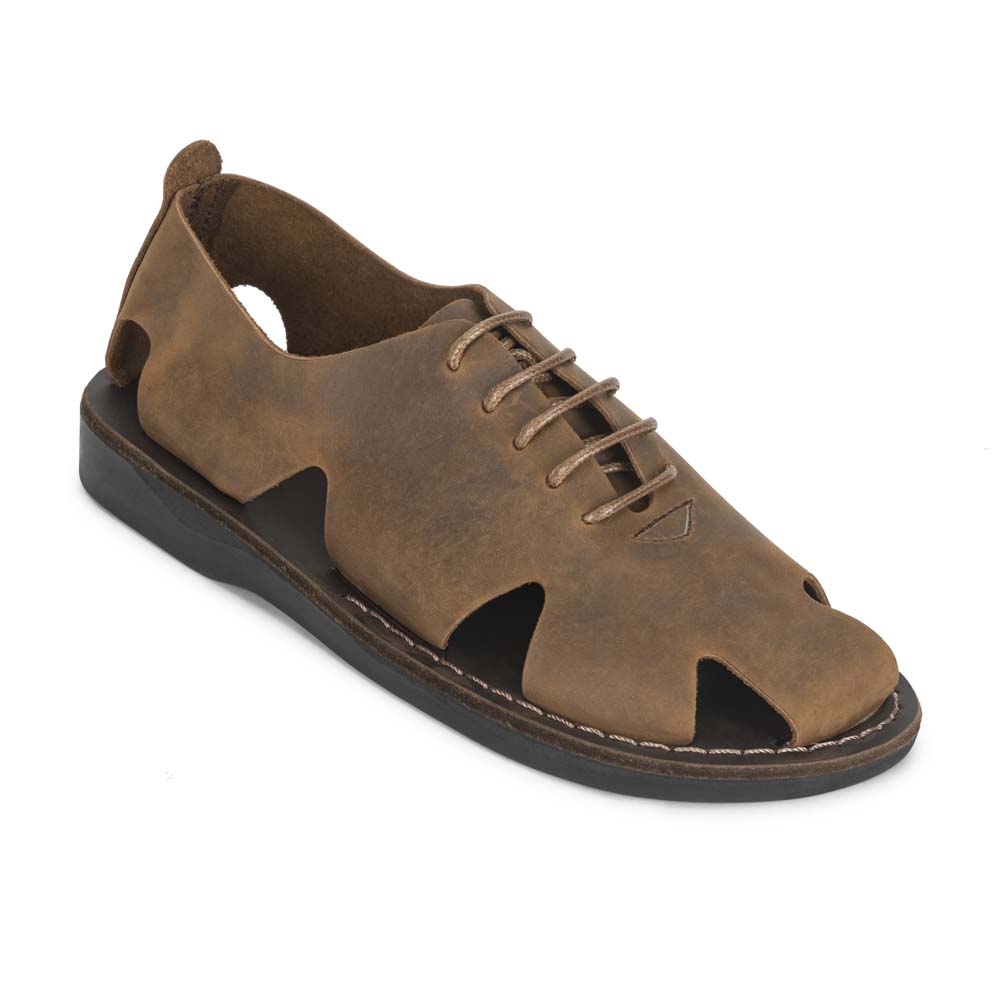 Up Sandal - River - Oiled Brown, Size 37 | Jerusalem Sandals