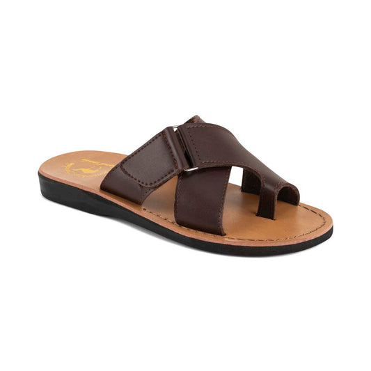 Brown Simple Stylish And Comfortable Anti Slippery Children Kids Leather  Sandals at Best Price in Ambur | Ganiva Laether Product