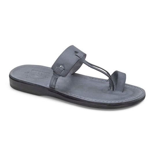 Carmel | Leather Toe Loop Comfort Sandals | Moshulu