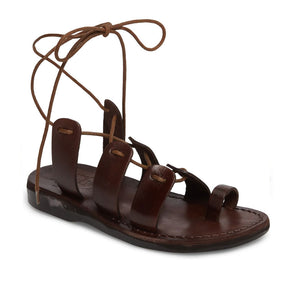 Women's Leather Gladiator Sandals - Deborah Brown
