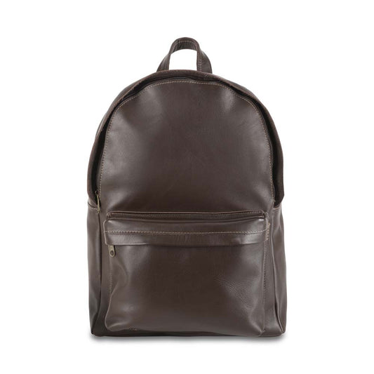Medium Backpack Vintage Leather Dark Brown
