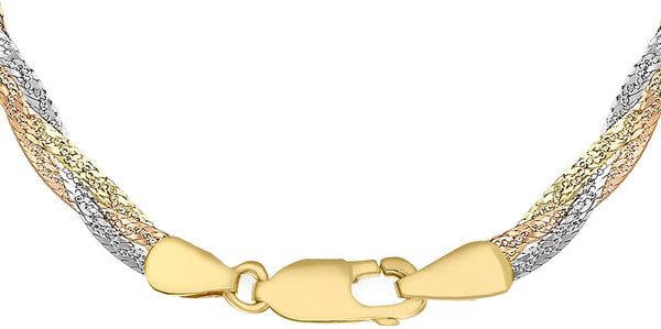 Second Hand 9ct Gold Herringbone Necklace | RH Jewellers