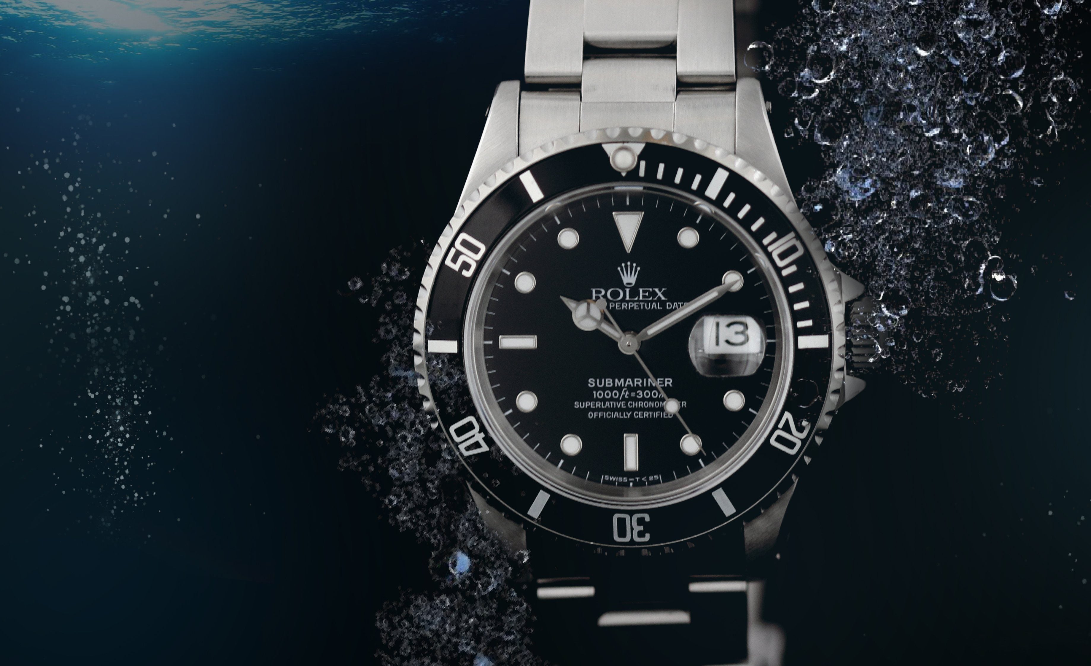 rolex submariner diving