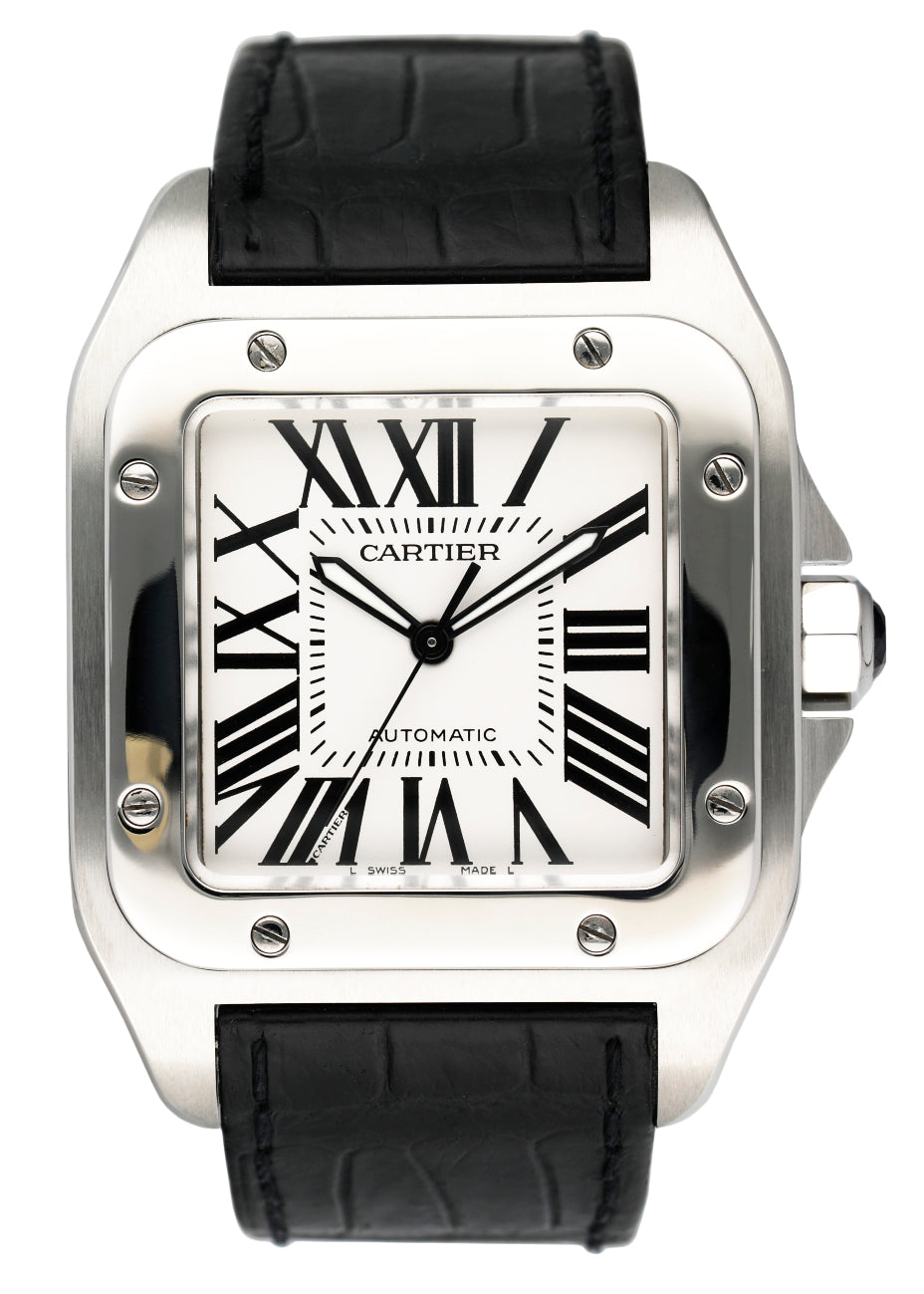 Cartier Santos-100 XL W20073X8 Stainless steel Mens Watch