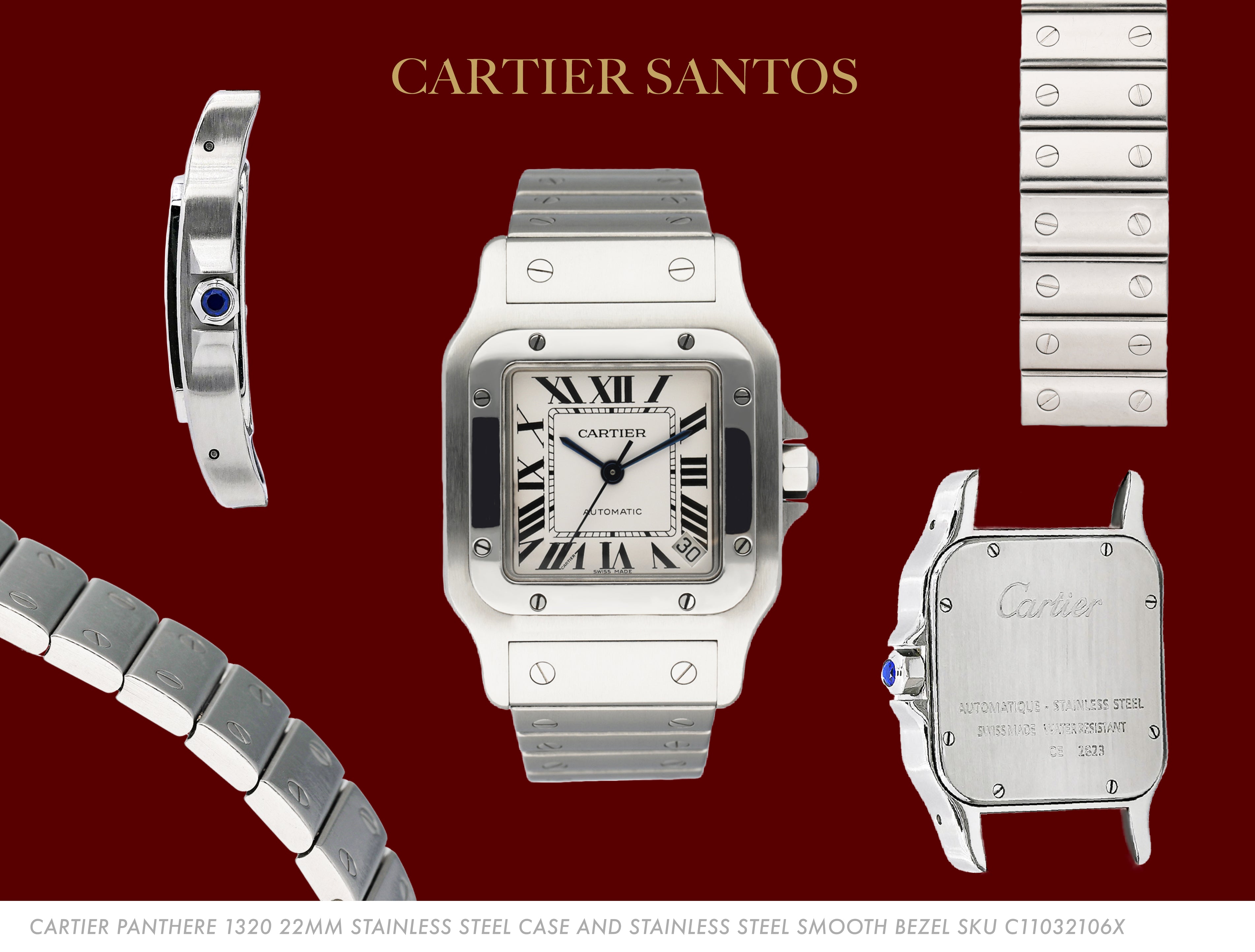 Differences Between A Cartier Santos And Cartier Tank