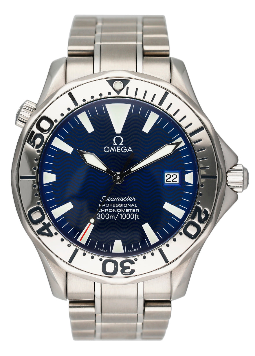 Omega Seamaster 2255.80.00 300M Chronometer Mens Watch