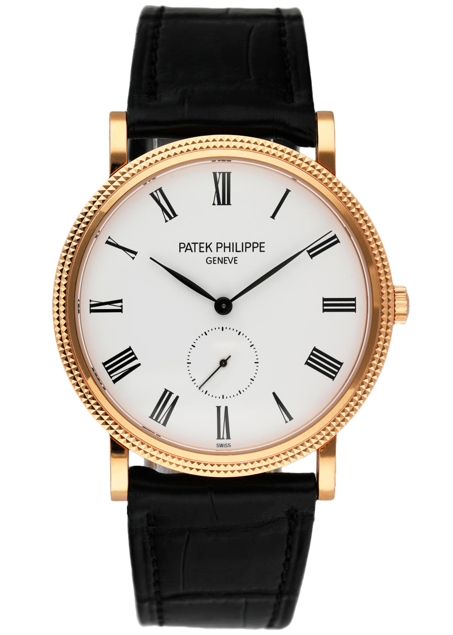 Patek Philippe Calatrava 5119R 18K Rose Gold Mens Watch
