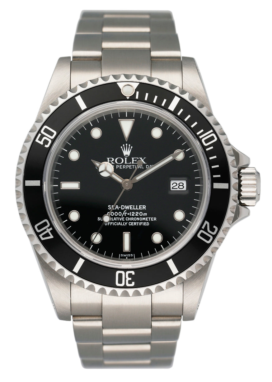 Rolex Sea-Dweller 16600 Mens Watch Box & Papers