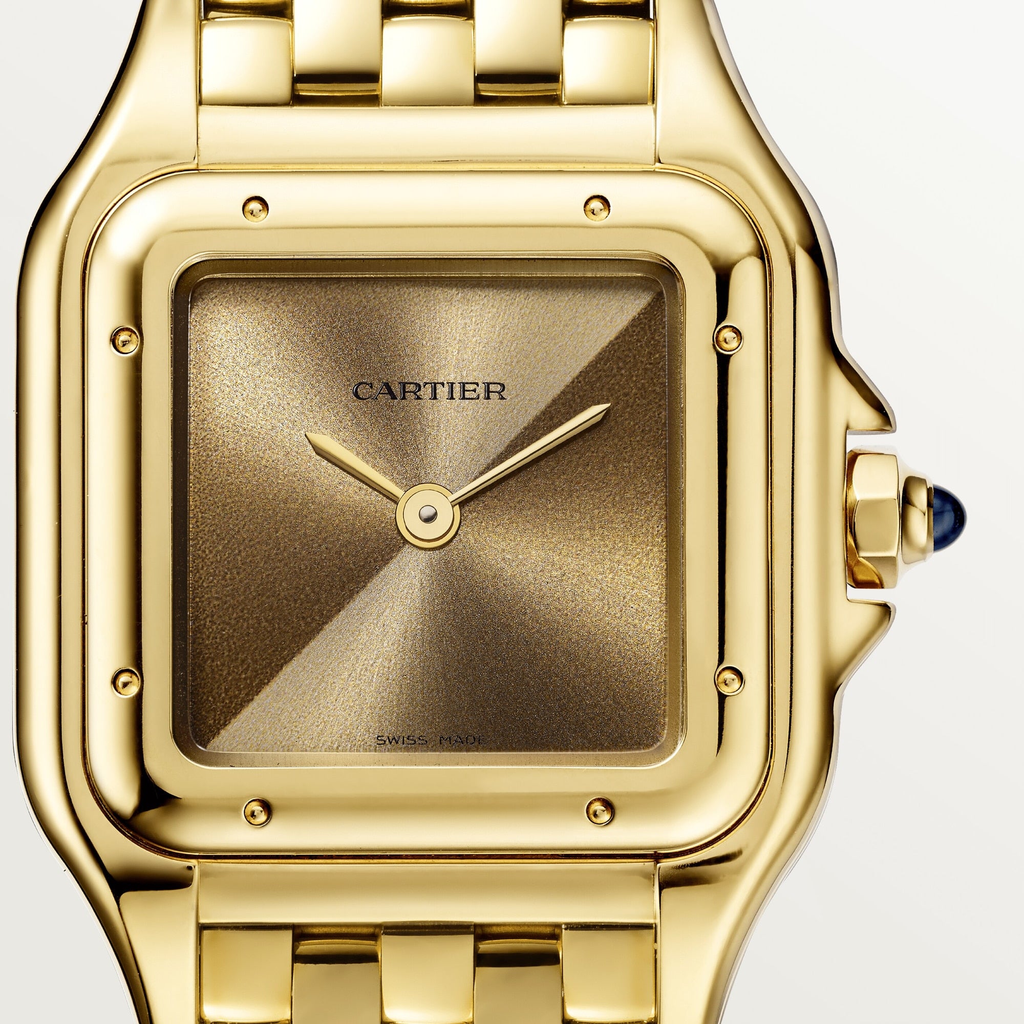 Cartier Panthere ref. WGPN0031: Yellow gold, gold/golden brown diagonal gradient dial