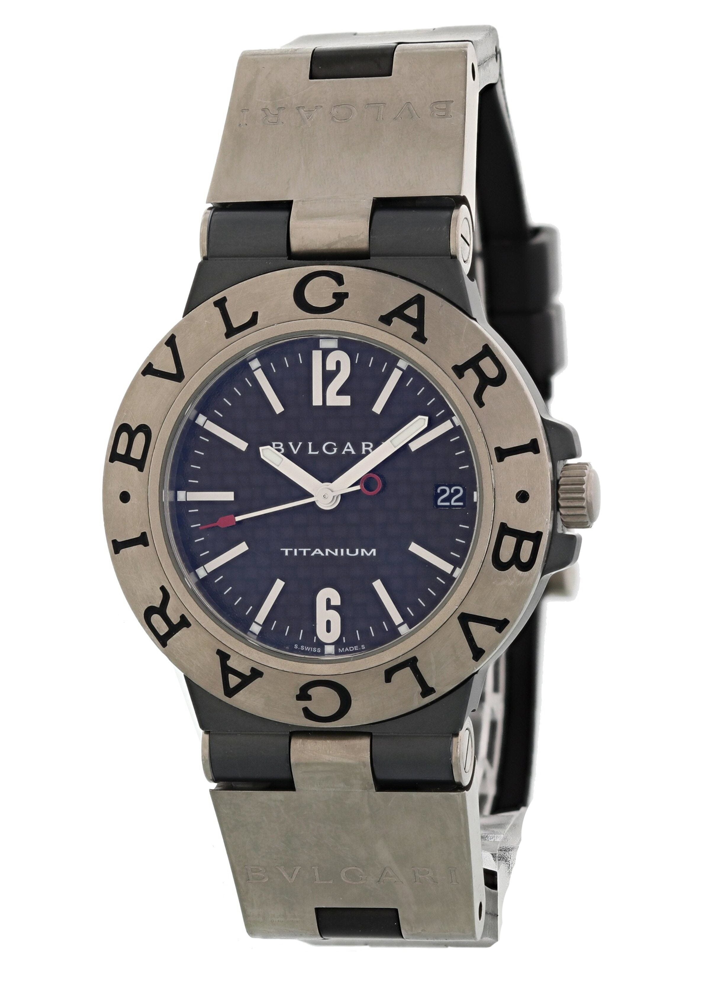 Bvlgari Diagono TI 38 TA Men's Watch