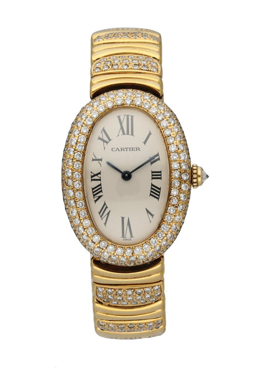 cartier baignoire diamond watch price