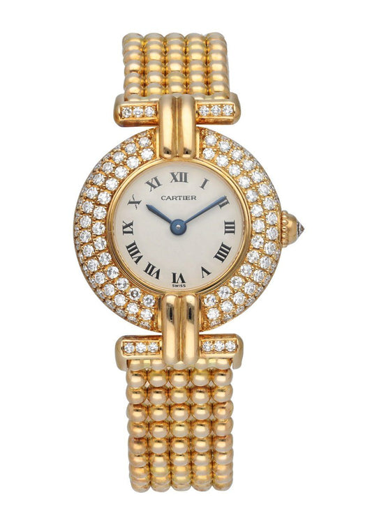 cartier colisee diamond watch