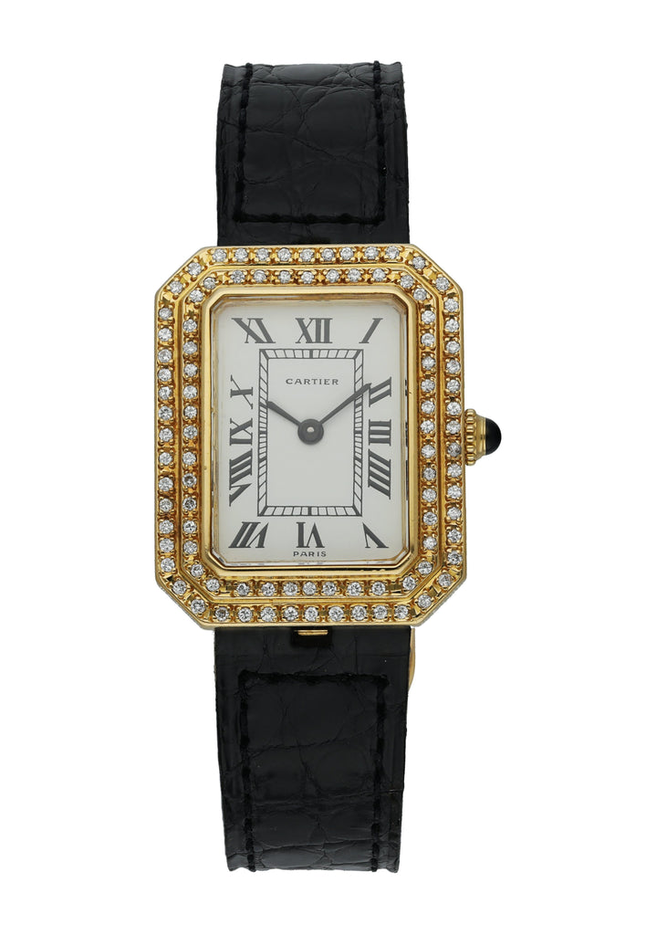 Cartier Cristallor Diamond Yellow gold Ladies Watch