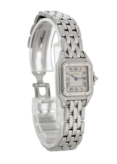 cartier ladies panthere 1320 stainless steel quartz watch