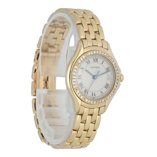 Cartier panthere cougar 887907 yellow 