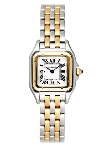 Cartier Panthere de Cartier Silver Dial Ladies 18kt Pink Gold Watch WG –  11:11 NY