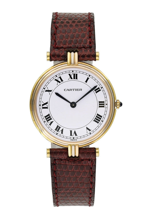 Cartier paris tri-color 18k gold ladies 